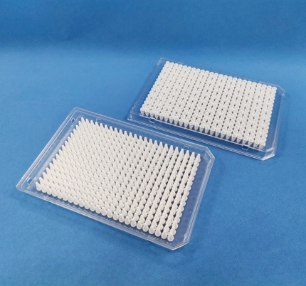 40 ul 384 well pcr plate clear pc hard shell white pp tube