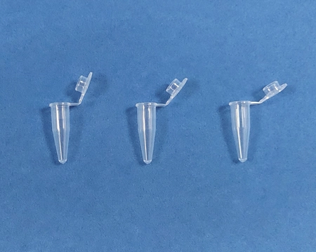 PCR Single Tube With Cap, Clear