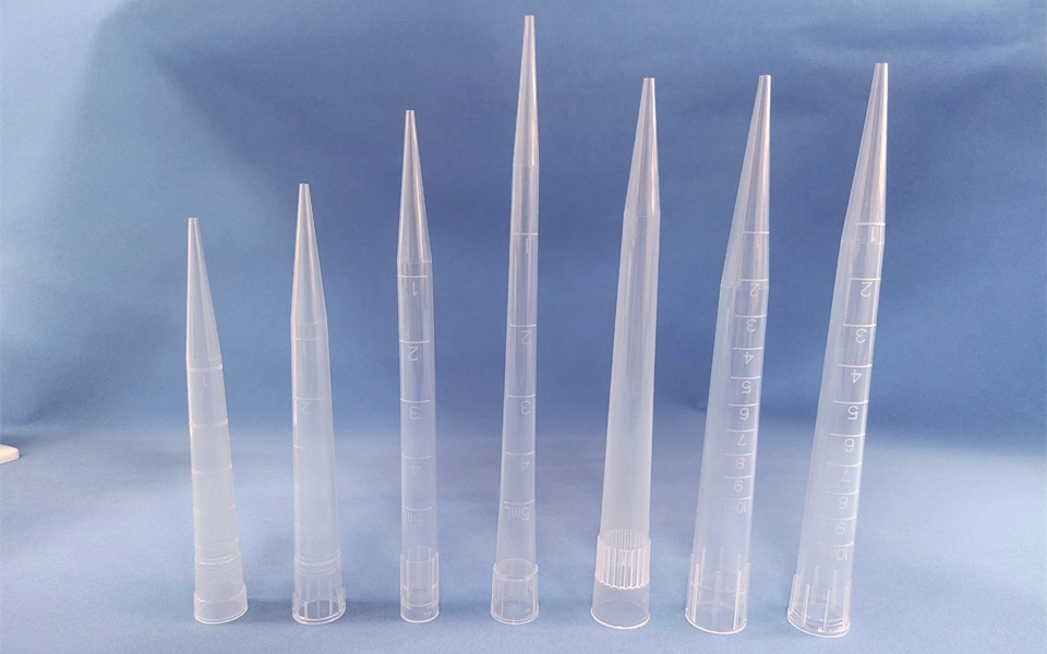 Which styles of 5ml and 10ml pipette tips can I get from Yikang Medical?